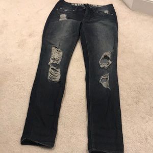 Distressed Jeans